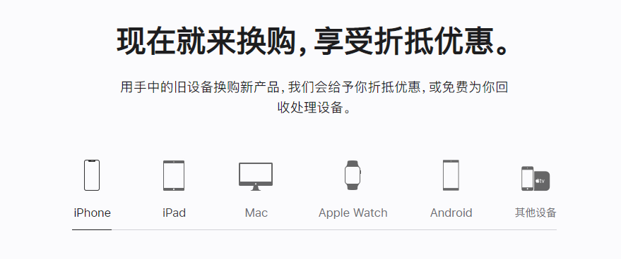 安新苹果手机维修分享iPhone以旧换新的去处 